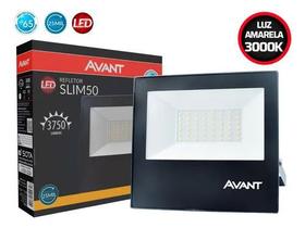 Refletor Holofote 50w LED SMD Luz Quente IP65