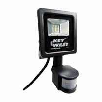 Refletor Holofote com Sensor de Presença 10W - DNI 6038 - Key west