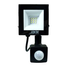 Refletor Holofote com Sensor de Presença 10W - DNI 6038
