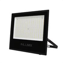 Refletor Holofote Led 100w Branco Frio 6500k Preto 110/220v