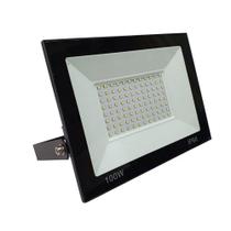 Refletor Holofote LED 100w Branco Frio - Hitec Refletor Holofote LED 100w Branco Frio - Hitec