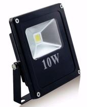 Refletor Holofote LED 10W Branco Quente para Iluminação Externa