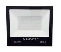 Refletor holofote led 200w bivolt a prova d agua branco frio - HITEC