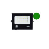 Refletor Holofote LED 20W Verde para Iluminação Externa e Interna Refletor Holofote LED 20W Verde para Iluminação Externa e Interna