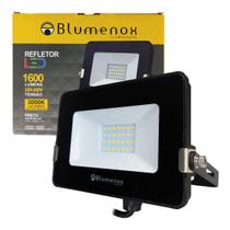 Refletor Holofote LED Blumenox 20W 3000K Preto