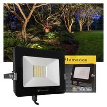 Refletor Holofote LED Blumenox 30W 3000K Preto Refletor Holofote LED Blumenox 30W 3000K Preto
