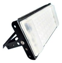 Refletor Holofote LED Modular 50W Branco Frio Bivolt para Áreas Externas Preto Refletor Holofote LED Modular 50W Branco Frio Bivolt para Áreas Externas Preto