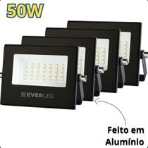 Refletor Holofote Led Slim 50w 6500k Branco Frio Provadagua Refletor Holofote Led Slim 50w 6500k Branco Frio Provadagua