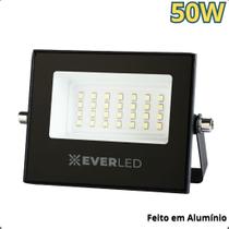 Refletor Holofote Led Slim 50w 6500k Branco Frio Provadagua Refletor Holofote Led Slim 50w 6500k Branco Frio Provadagua