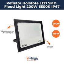 Refletor Holofote LED SMD 200W IP67 6500K - Delta