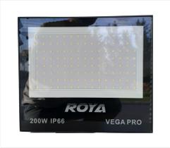 Refletor Holofote Led SMD Vega Pro 200W Luz Branca Fria IP66 - Roya