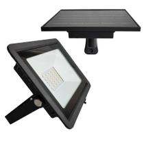 Refletor Holofote LED Solar Luminária Parede Externa 600 Lúmens Luz Branca 6000K Refletor Holofote LED Solar Luminária Parede Externa 600 Lúmens Luz Branca 6000K