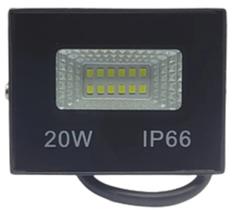 Refletor Holofote Led Verde 20w Bivolt Prova D'água Jardim