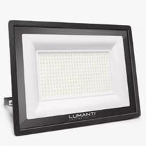 Refletor holofote lumanti 200w 5500k luz branca fria uso externo alta eficiência energética resistente a água e poeira Refletor holofote lumanti 200w 5500k luz branca fria uso externo alta eficiência energética resistente a água e poeira