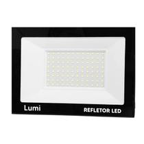 Refletor Holofote Microled 300w Bivolt 6.000k Cor da Carcaça Preta Cor Da Luz Branco Frio Refletor Holofote Microled 300w Bivolt 6.000k Cor da Carcaça Preta Cor Da Luz Branco Frio