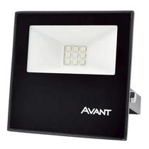 Refletor Holofote Smd Led 10w Bivolt Prova D'água 6500k Avant