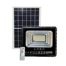 Refletor Holofote Solar 200w 6000K+Placa Solar Prova Dágua - PAYLOW STORE