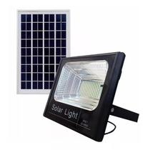 Refletor Holofote Ultra Led Solar 400w Real Placa Completo