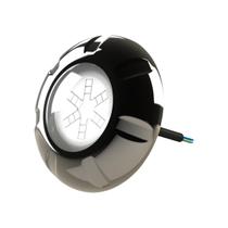 Refletor Inox Led RGB 9W Piscina Luxpool Com Cabo 10M