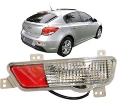 Refletor Lanterna Neblina Parachoque Traseiro Cruze Hatch 2011 até 2016 Olho de Gato