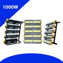 Refletor Led 1000W Linear Duplo Branco Frio Prova d Agua IP68