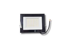 Refletor Led 100W 3000K Slim IP67 Embu Led