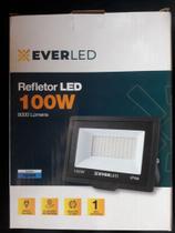 refletor led 100w 6500k bivolt slim 8000 LM (everled)
