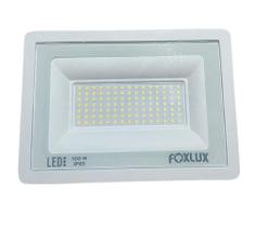 Refletor Led 100w 6500k Branco Bivolt Foxlux Refletor Led 100w 6500k Branco Bivolt Foxlux