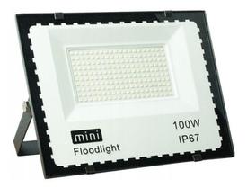 Refletor Led 100w Elétroco Holofote Bivolt Prova Dágua Ip67 Jardim Garagem Quintal