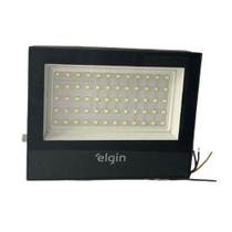 Refletor Led 100w Elgin Branco Frio