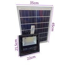 Refletor Led 100w energia solar Com Placa Solar C/controle remoto