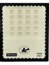 Refletor Led 100w Holofote Branco Frio Bivolt Prova D Agua ip67 Micro Led SMD Refletor Led 100w Holofote Branco Frio Bivolt Prova D Agua ip67 Micro Led SMD