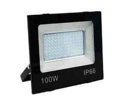 Refletor Led 100w Holofote IP66 6500k Branco Frio