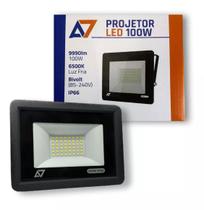 Refletor LED 100w IP66 A Prova D'água 6500k Branco Frio - A7LED