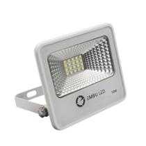 Refletor LED 10W 6000K Slim IP66 Branco Linha Pro Embu Led