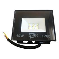 Refletor LED 10W 6500K Branco Frio Bivolt Externo IP65 Refletor LED 10W 6500K Branco Frio Bivolt Externo IP65