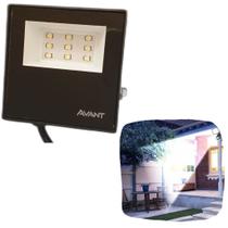 Refletor Led 10w Branco Frio Bivolt Blindado Prova D'água