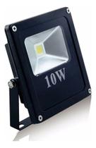 Refletor Led 10w Holofote Azul Bivolt Ip66