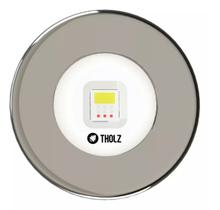 Refletor Led 10W Inox 316 Slim RGB Premium para Iluminação de Piscina - Tholz