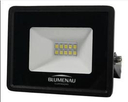Refletor Led 10w Ip67 Eco Branco Frio Bivolt Blumenau