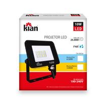 Refletor Led 10W Kian 14463 Branco Bivolt