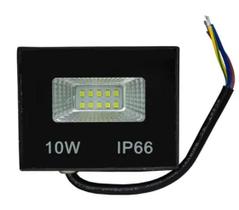 Refletor Led 10w Mini Smd Branco Frio Ip66 Bivolt
