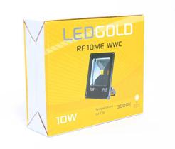 Refletor Led 10W Smd Holofote Ledgold Ip66 Branco Quente Refletor Led 10W Smd Holofote Ledgold Ip66 Branco Quente