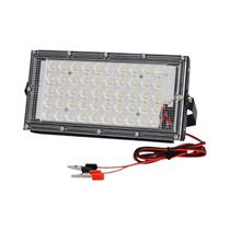 Refletor LED 12V 50W 100W Para Exterior IP66 À Prova d'Água Refletor De Emergência Portátil.