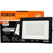 Refletor LED 150W 6.500K Bivolt Luz Branca Foxlux Refletor LED 150W 6.500K Bivolt Luz Branca Foxlux