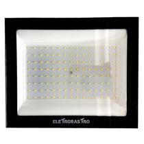 Refletor Led 150W 6500K 15000Lm Preto Ip66 Bivolt Eletrorastro