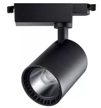 Refletor LED 18W Preto Bivolt 4000K IP20 - 1 Ano Garantia