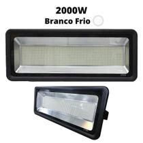 Refletor Led 2000w Branco Frio Smd Ip67 Prova D'água Bivolt