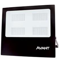 Refletor LED 200W 6400K Preto Bivolt AVANT Refletor LED 200W 6400K Preto Bivolt AVANT