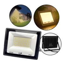 Refletor LED 200W Bivolt Branco Quente IP67 Econômico Alta Potência Para Ambientes Externos Refletor LED 200W Bivolt Branco Quente IP67 Econômico Alta Potência Para Ambientes Externos